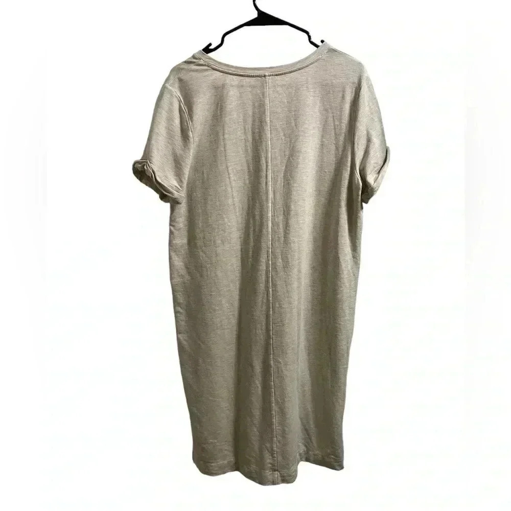 Garnet Hill Casual Minimalist Dress with Pockets Size Medium - Picture 2 of 4